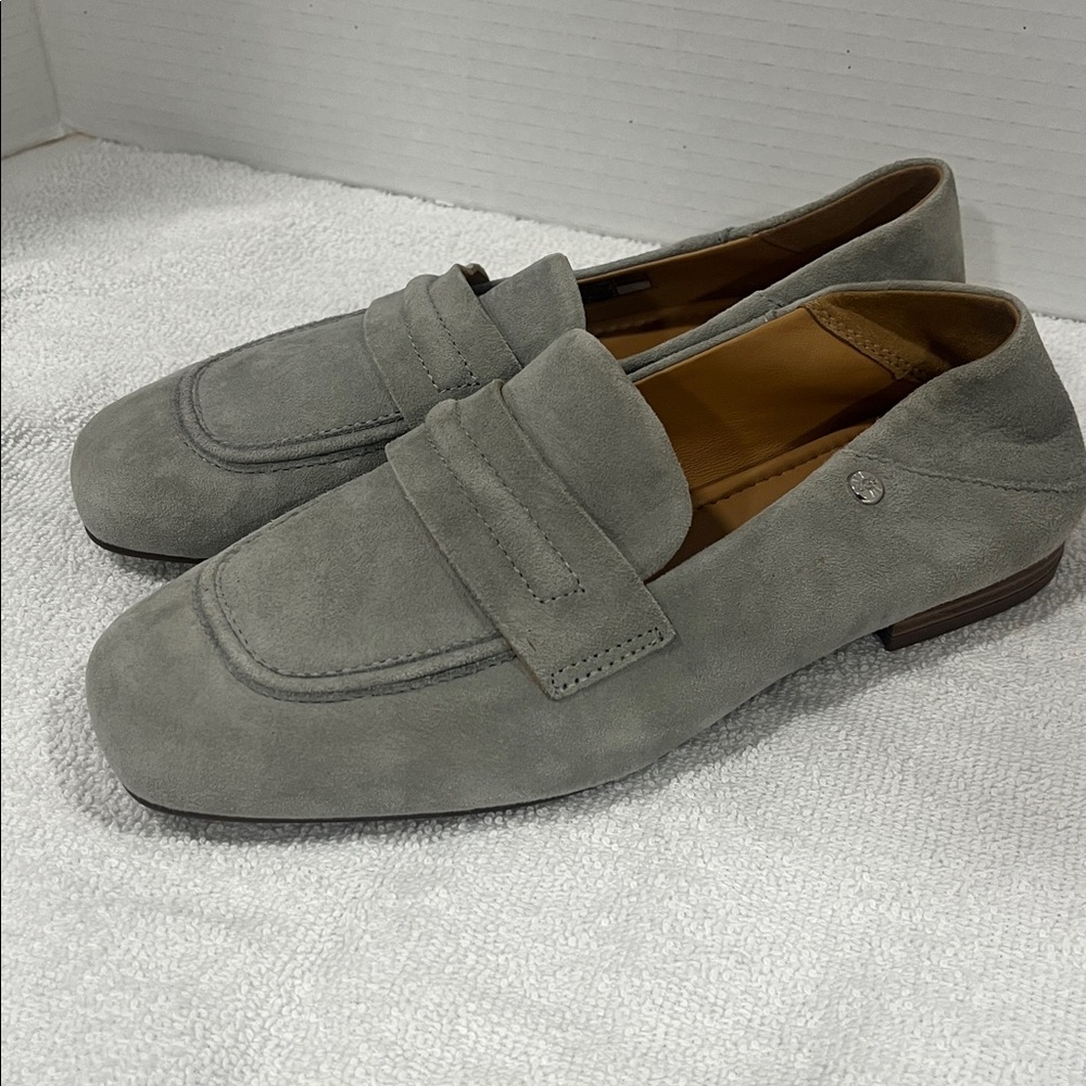 Chic Gray Ugg Women's Suede Loafers